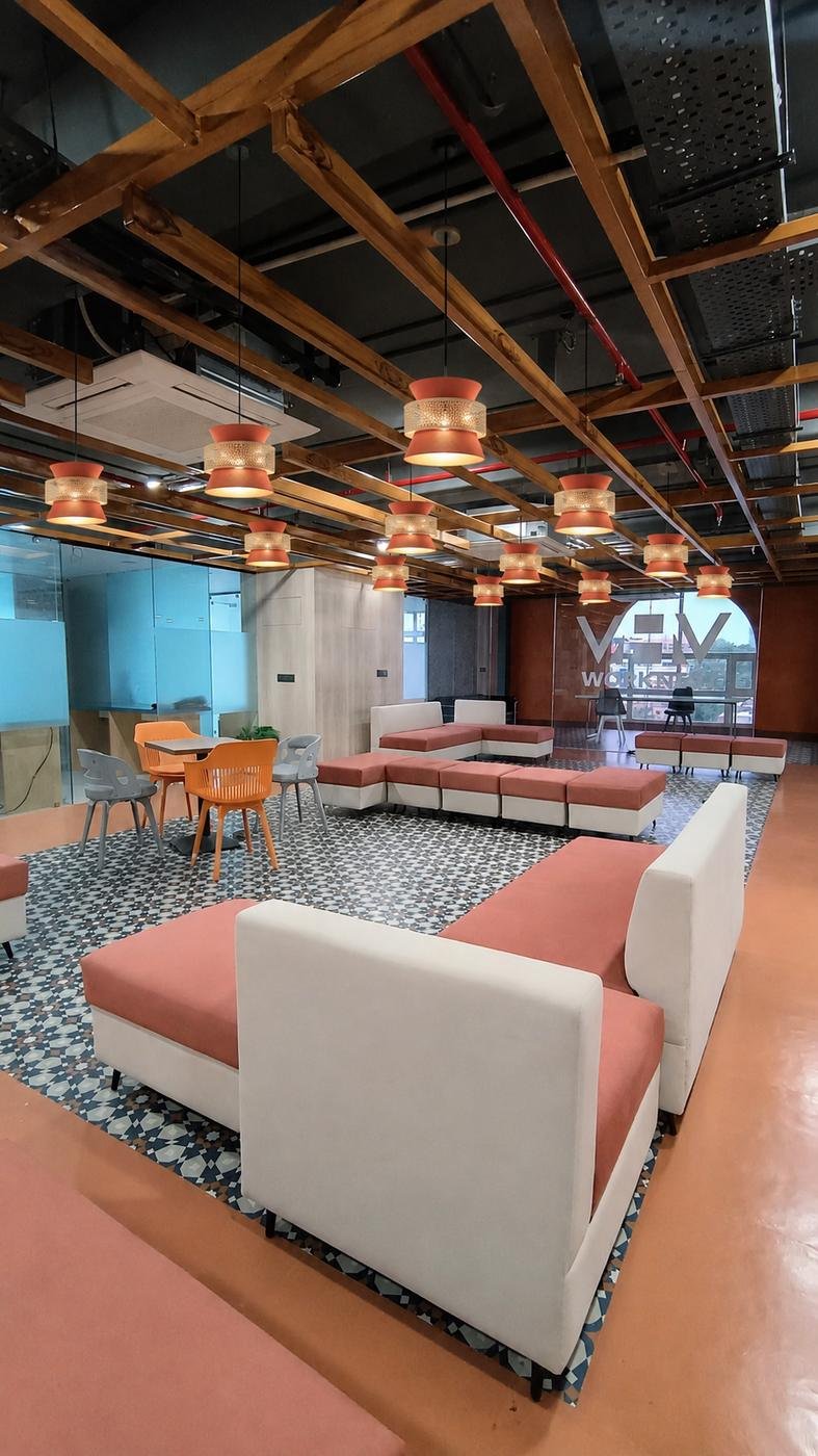 VHV Worknest lounge and breakout area